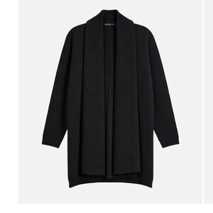 Zara Charcoal Open Front Cardigan